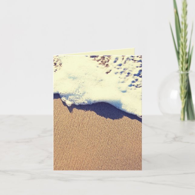 Sandwelle Karte (Vorderseite)