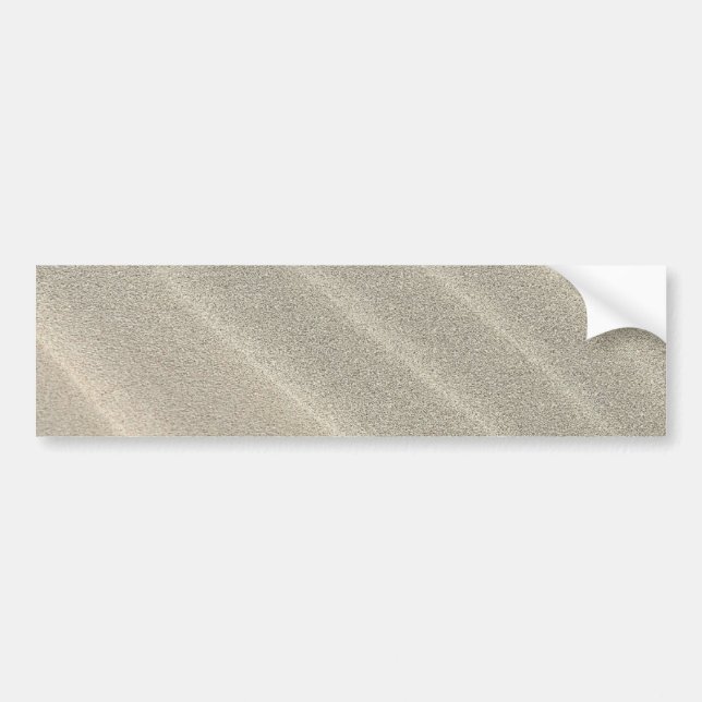 Sandwellen Autoaufkleber (Vorne)
