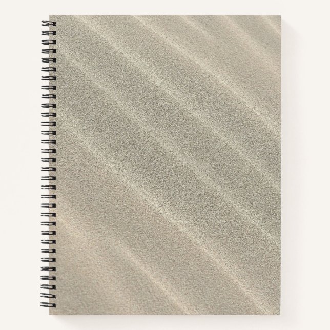 Sandwellen Notizbuch (Vorderseite)