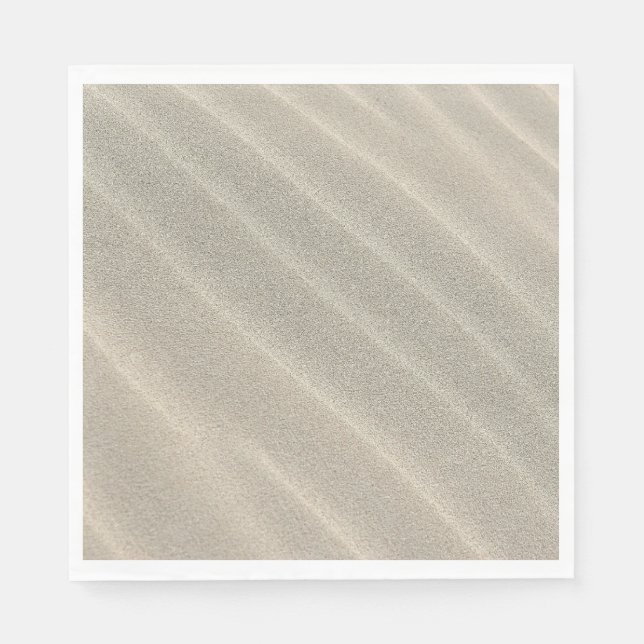 Sandwellen Serviette (Vorderseite)