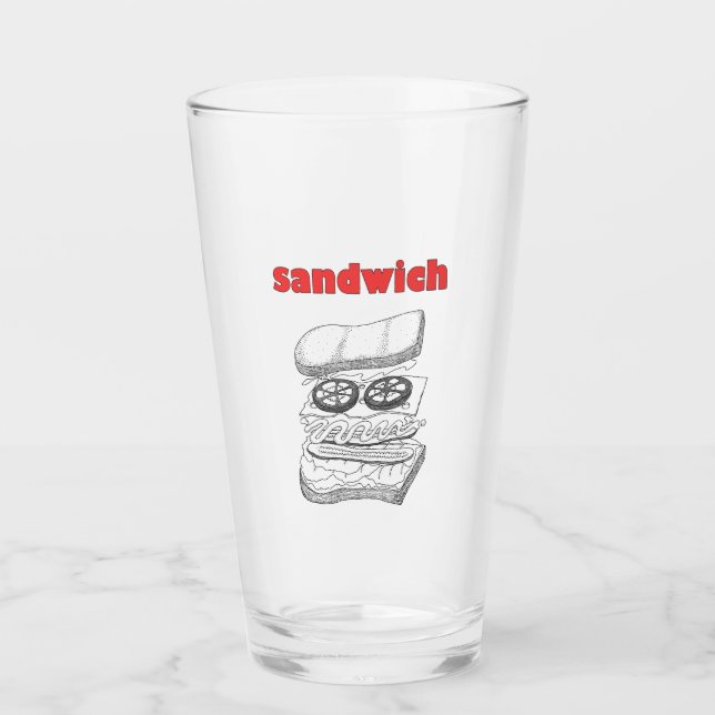 Sandwich Glas (Vorderseite)