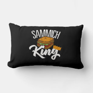Sandwich-King Food Lover Cooking Gift Lendenkissen