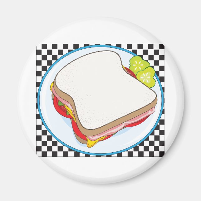 Sandwich Magnet (Vorne)