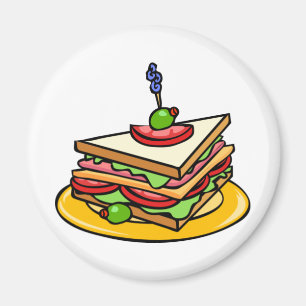 Sandwich Magnet