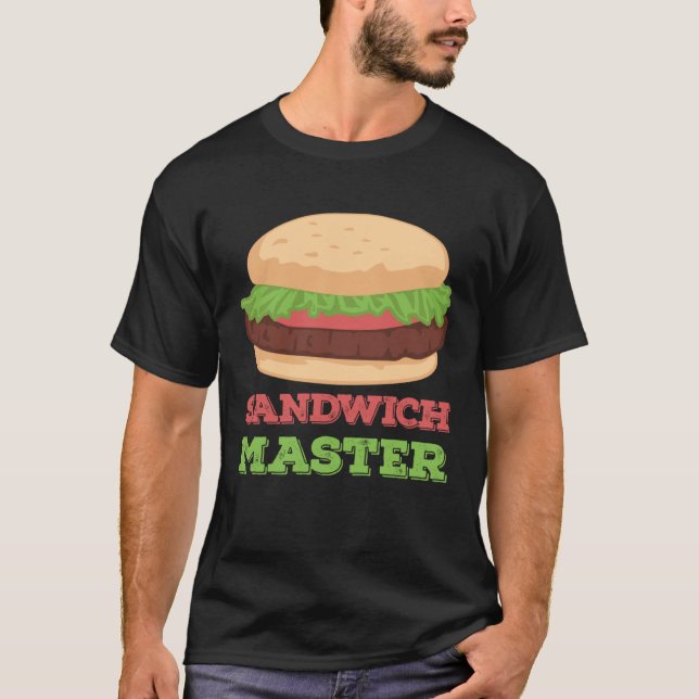 Sandwich Master Sandwich Burger Pullover Hoodie (Vorderseite)