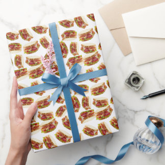Sandwich-Muster Geschenkpapier