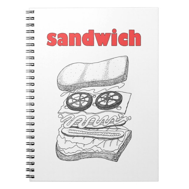 Sandwich Notizblock (Vorderseite)