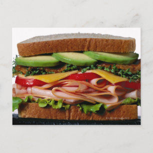 Sandwich Postkarte