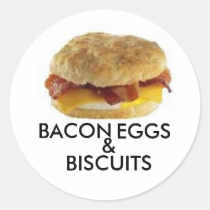 Sandwich Runder Aufkleber