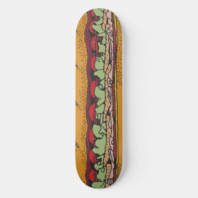 Sandwich Skateboard Deck (Vorderseite)