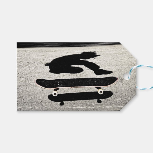 Sandwich-Skateboard Geschenkanhänger (Vorderseite (Horizontal))