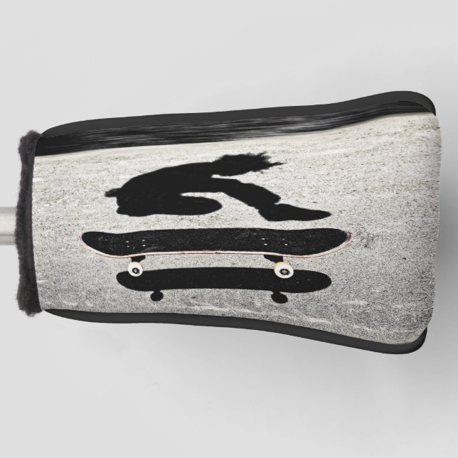 Sandwich-Skateboard Golf Headcover (Vorderseite)