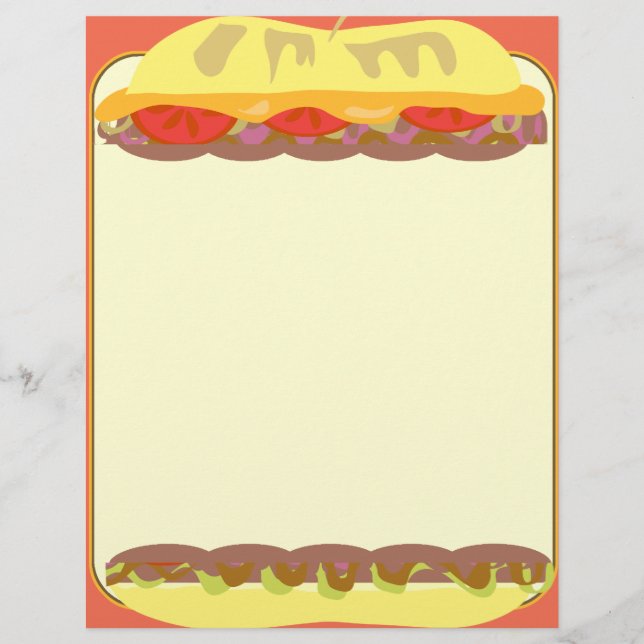 Sandwich Stationery (Vorderseite)