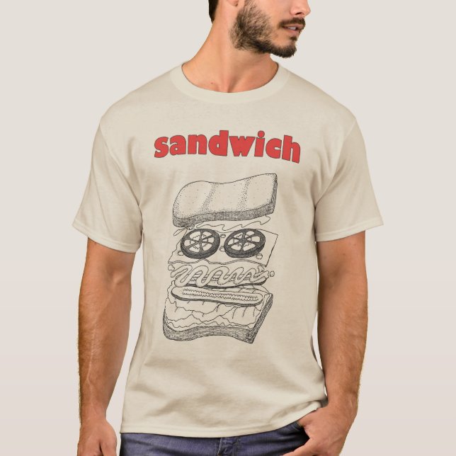 Sandwich T-Shirt (Vorderseite)