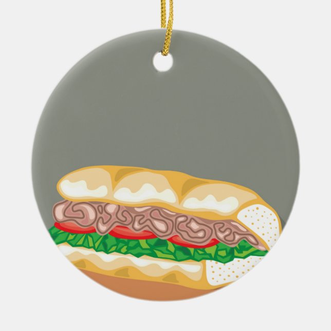 Sandwich-Vektor Keramik Ornament (Vorne)