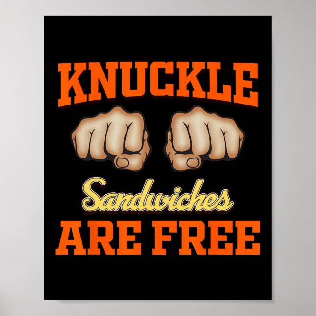 Sandwiches sind gratis poster (Vorne)