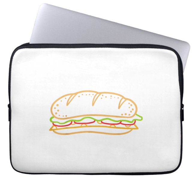 Sandwichfutter Laptopschutzhülle (Vorderseite)