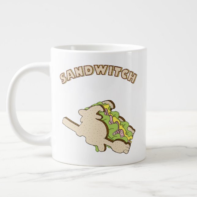 Sandwitch Jumbo-Tasse (Links)
