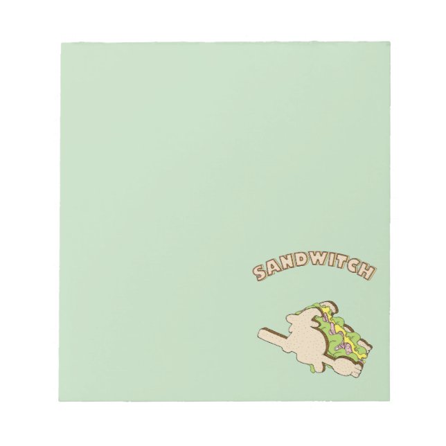 Sandwitch Notizblock (Vorderseite)