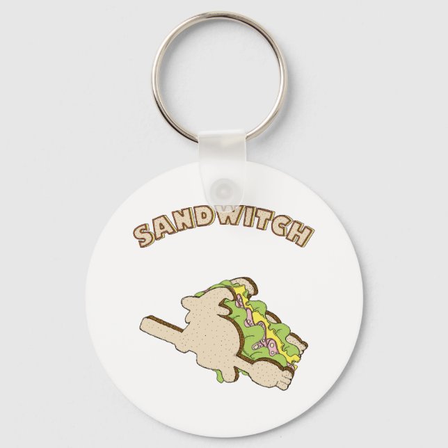 Sandwitch Schlüsselanhänger (Vorderseite)