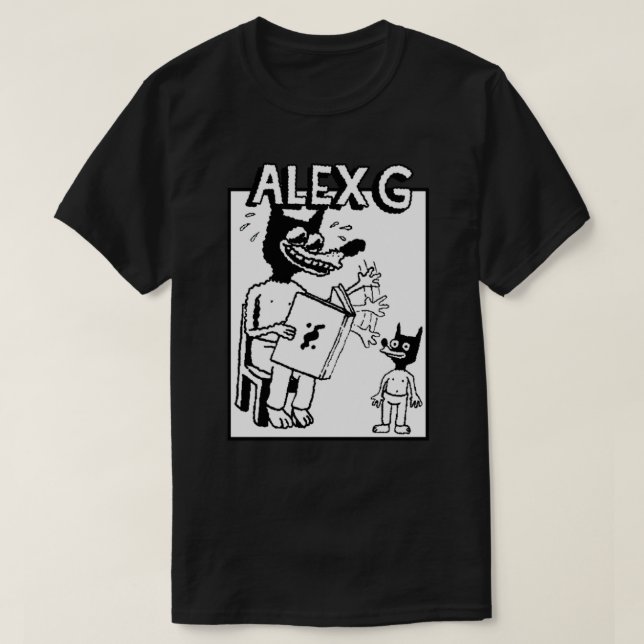 (Sandy) Alex G Storytelling logo Wesentlichen Esse T-Shirt (Design vorne)