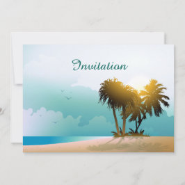 Sandy Beach Einladung