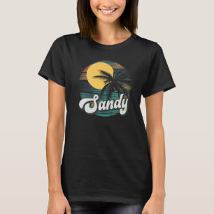 Sandy Beach Family Urlaub Sommergrafik T-Shirt