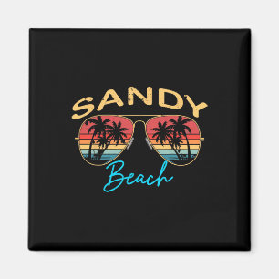 Sandy Beach Hawaii Männer Frauen Souvenir Surfbret Magnet