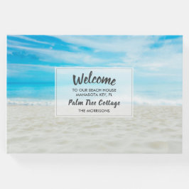 Sandy Beach House Vacation Rental Zuhause Willkomm Gästebuch