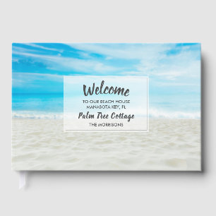 Sandy Beach House Vacation Rental Zuhause Willkomm Gästebuch