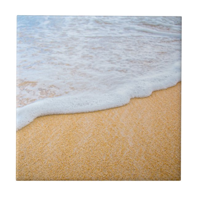 Sandy Beach mit Foamy Surf Fliese (Vorderseite)