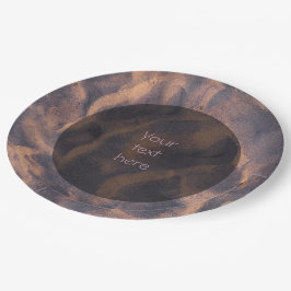 Sandy Beach Structure Foto Pappteller