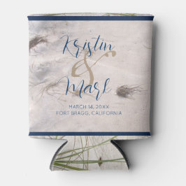 Sandy Beach Wedding 2 Can Cooler Dosenkühler