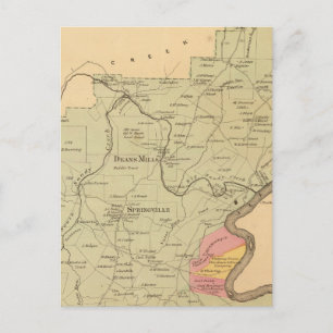 Sandy Creek Township Postkarte