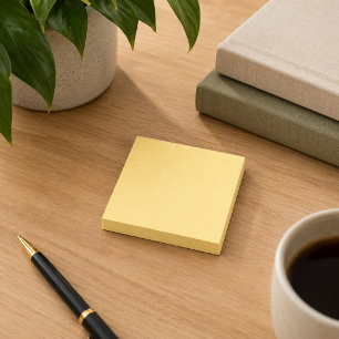Sandy Gold Post-it Klebezettel