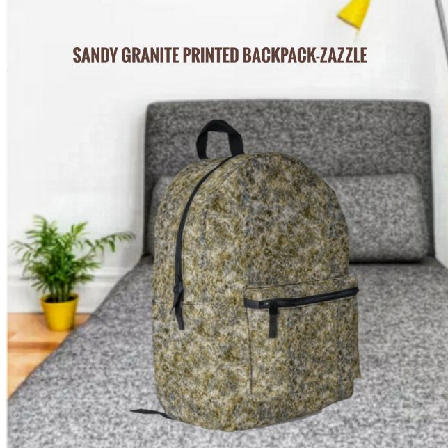 Sandy Granite Bedruckter Rucksack (Von Creator hochgeladen)