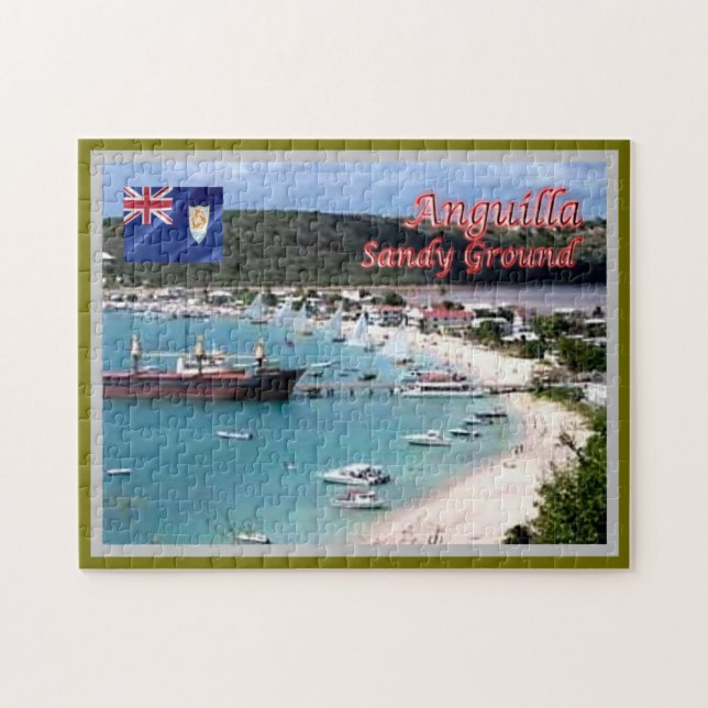 Sandy Ground - Anguilla - Puzzle (Horizontal)