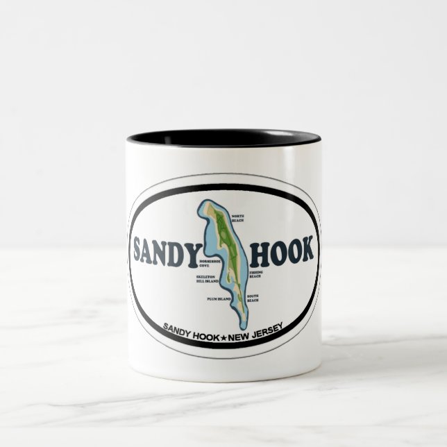 Sandy-Haken Zweifarbige Tasse (Mittel)