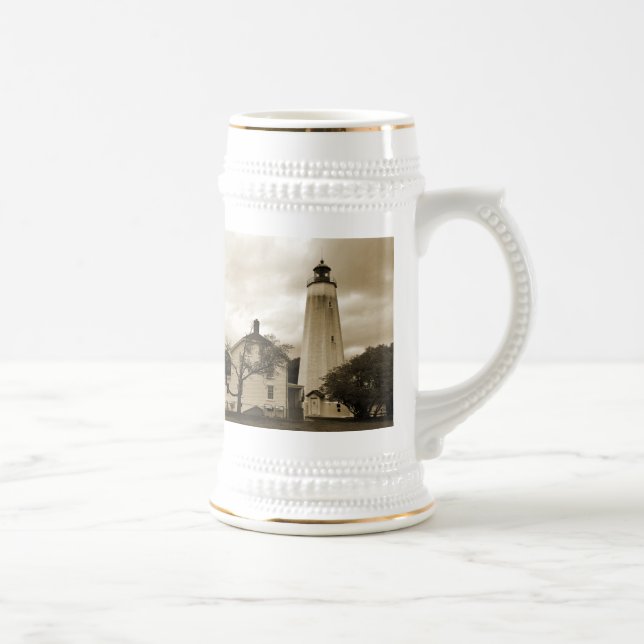 Sandy Hook Leuchtturm Bierglas (Rechts)