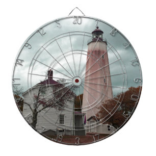 Sandy Hook Leuchtturm Dartscheibe