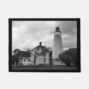 Sandy Hook Leuchtturm Fußmatte