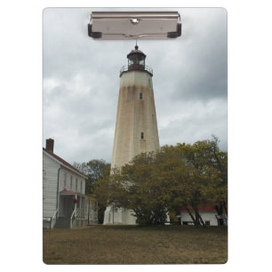 Sandy Hook Leuchtturm Klemmbrett