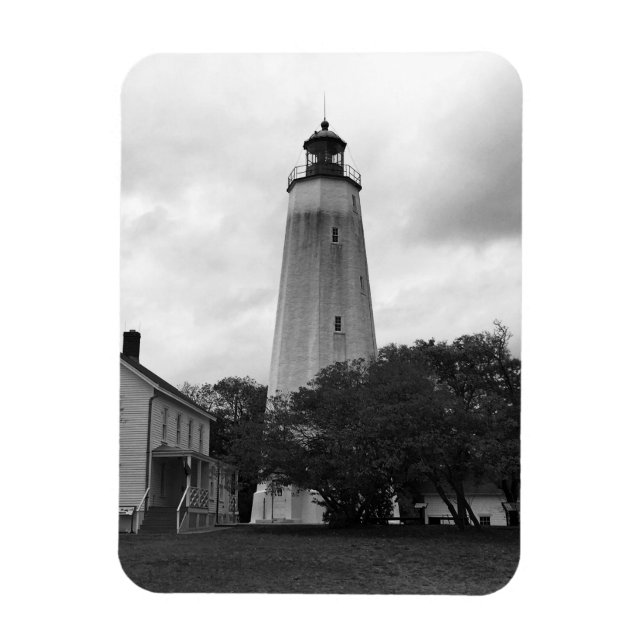 Sandy Hook Leuchtturm Magnet (Vertikal)