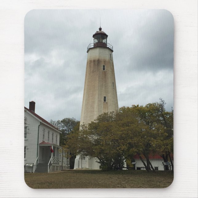 Sandy Hook Leuchtturm Mousepad (Vorne)