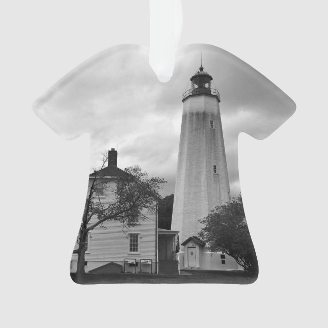 Sandy Hook Leuchtturm Ornament (Vorderseite)