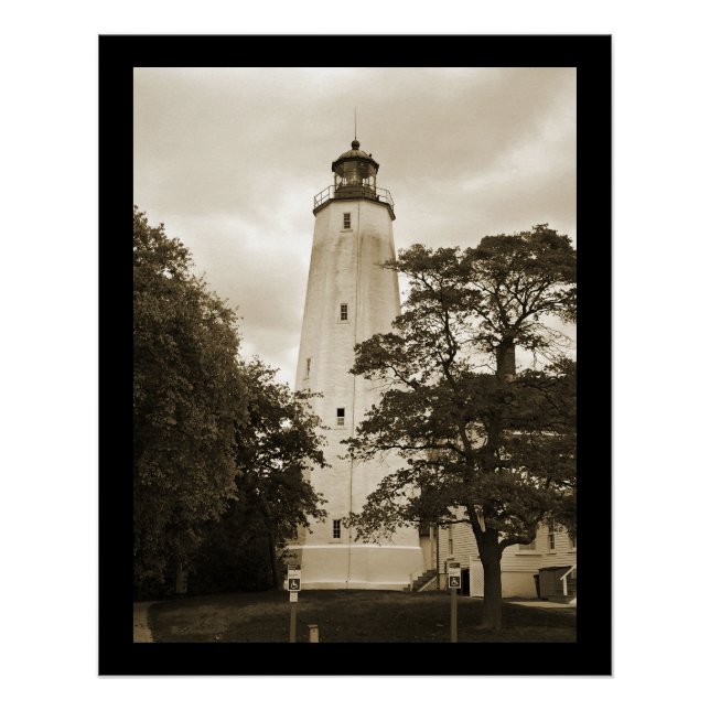 Sandy Hook Leuchtturm Poster (Vorderseite)