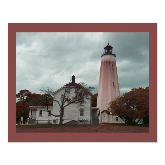 Sandy Hook Leuchtturm Poster (Vorderseite)