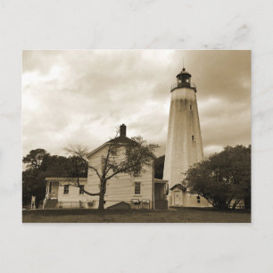 Sandy Hook Leuchtturm Postkarte