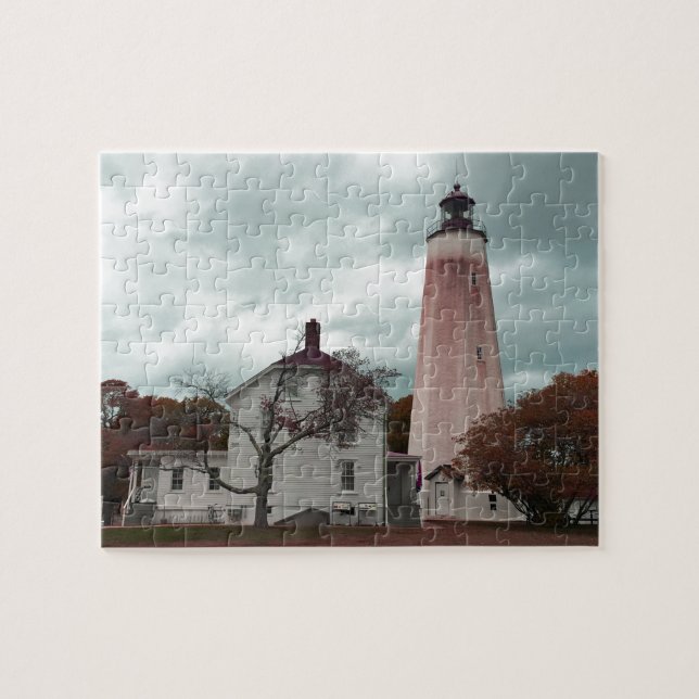Sandy Hook Leuchtturm Puzzle (Horizontal)