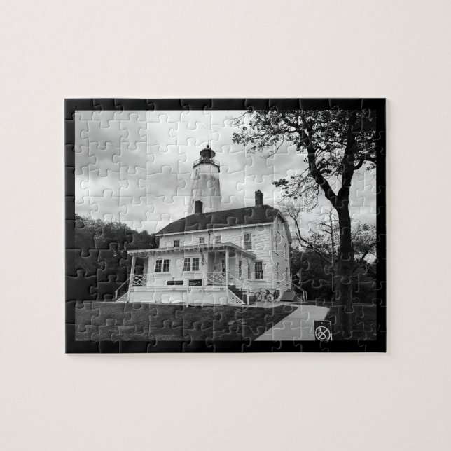 Sandy Hook Leuchtturm Puzzle (Horizontal)